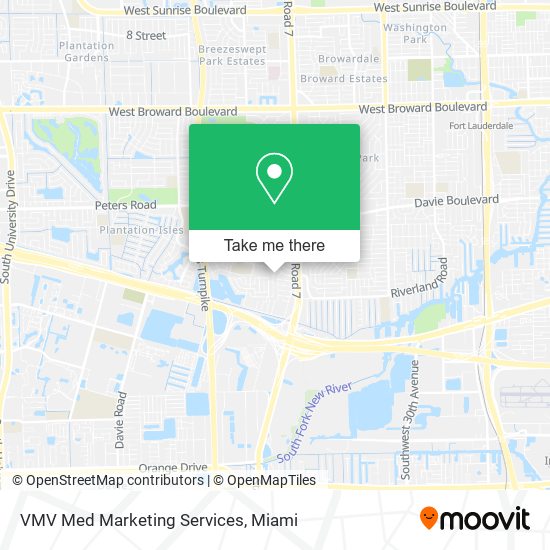 VMV Med Marketing Services map