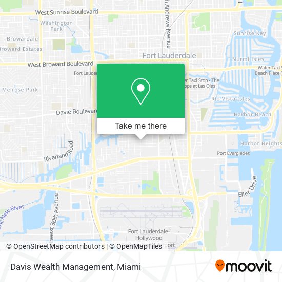 Davis Wealth Management map