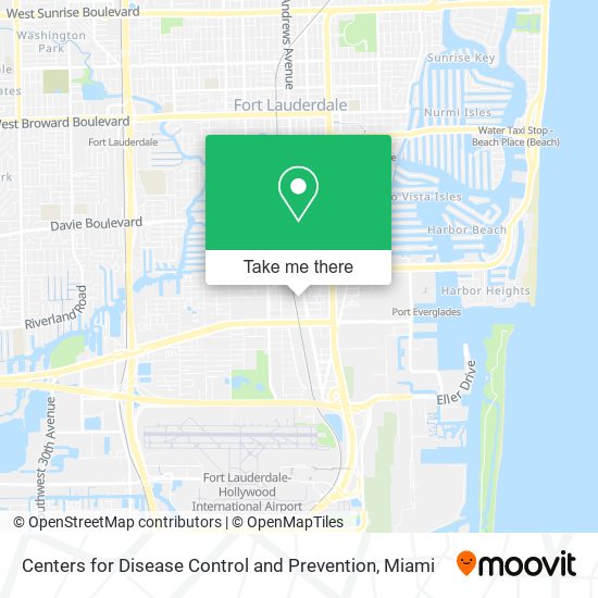 Centers for Disease Control and Prevention map