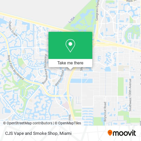 CJS Vape and Smoke Shop map