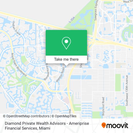 Diamond Private Wealth Advisors - Ameriprise Financial Services map