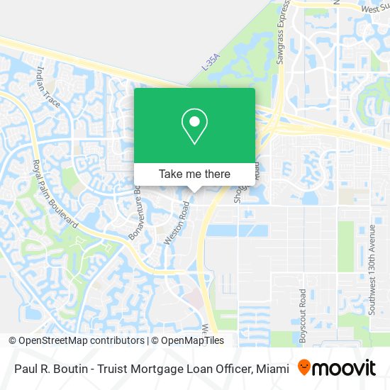 Mapa de Paul R. Boutin - Truist Mortgage Loan Officer