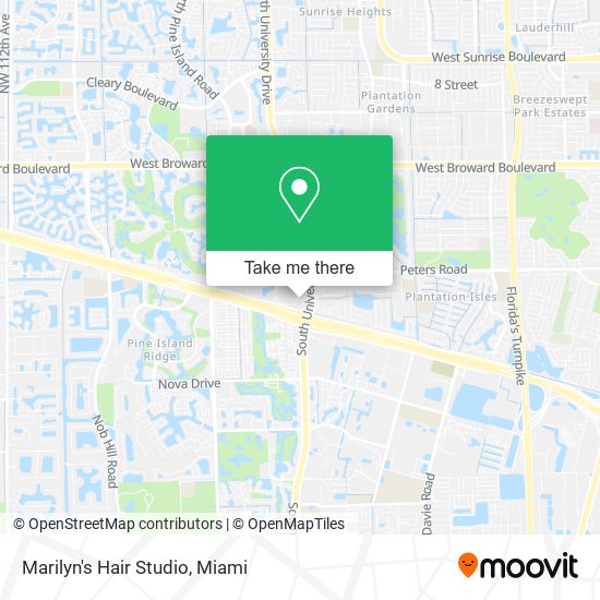 Marilyn's Hair Studio map