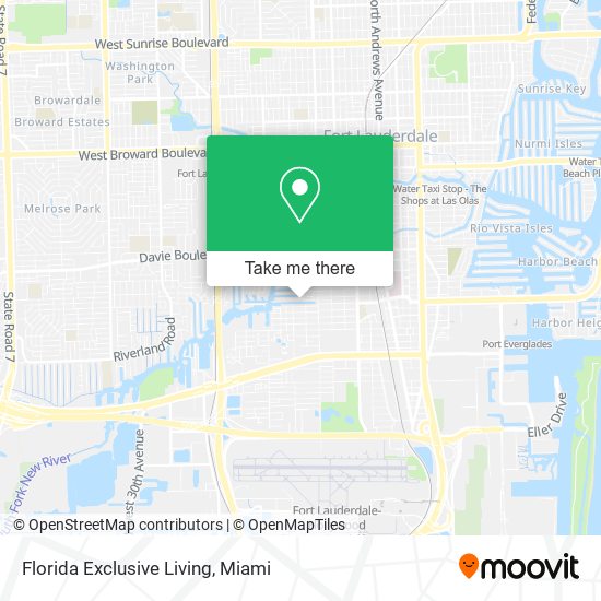Florida Exclusive Living map