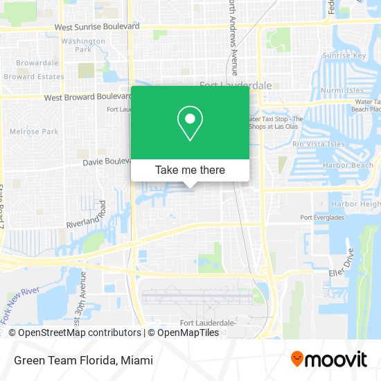 Green Team Florida map