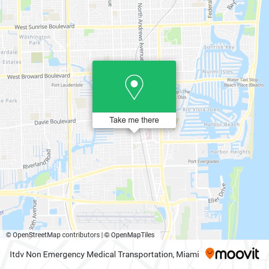 Itdv Non Emergency Medical Transportation map