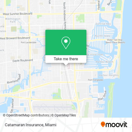 Mapa de Catamaran Insurance