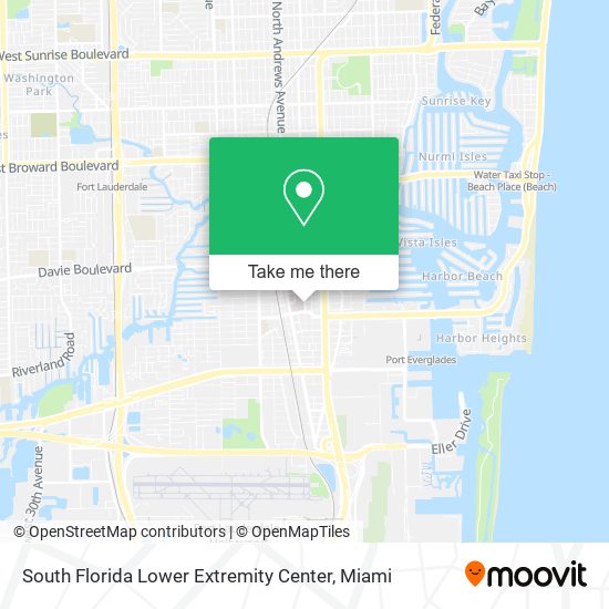 South Florida Lower Extremity Center map