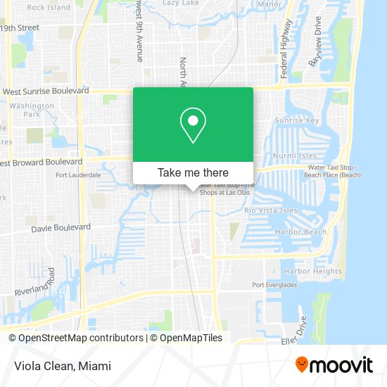 Mapa de Viola Clean