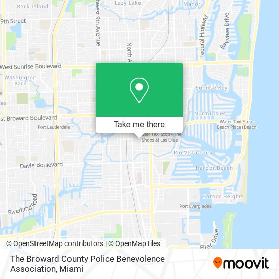 Mapa de The Broward County Police Benevolence Association