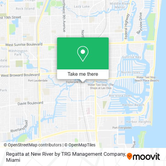 Regatta at New River by TRG Management Company map