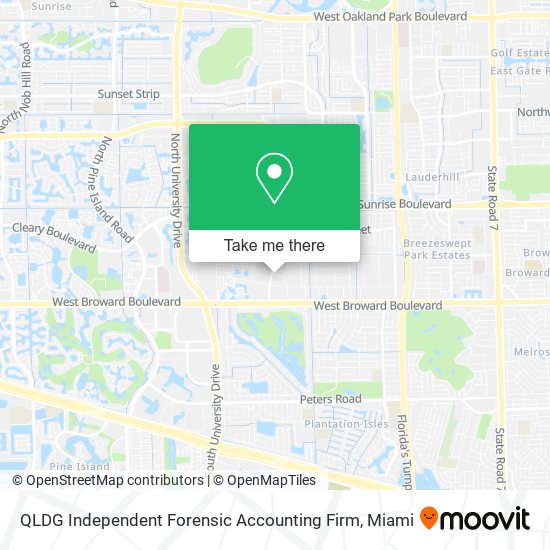 Mapa de QLDG Independent Forensic Accounting Firm