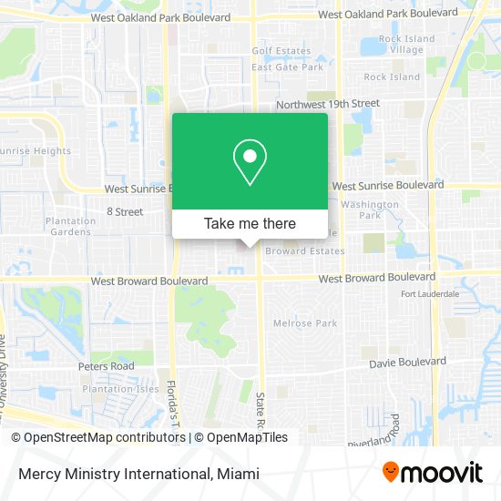 Mercy Ministry International map