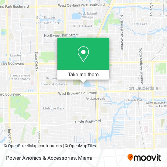 Power Avionics & Accessories map