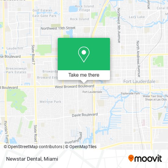 Mapa de Newstar Dental