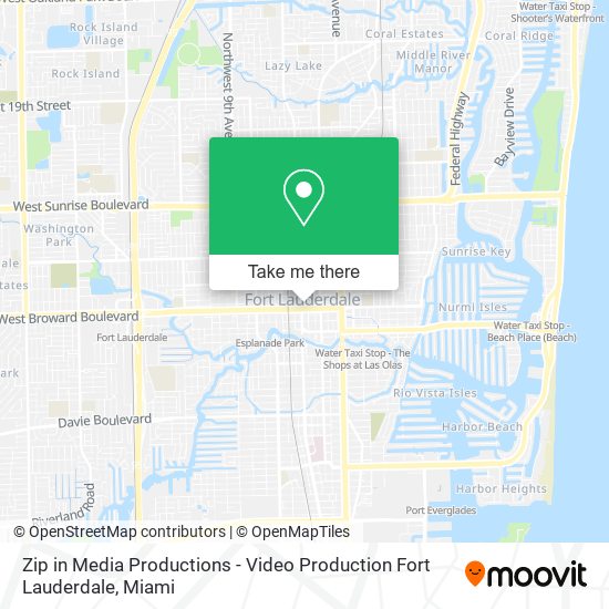 Mapa de Zip in Media Productions - Video Production Fort Lauderdale