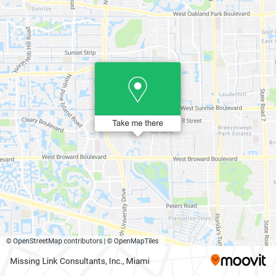 Missing Link Consultants, Inc. map