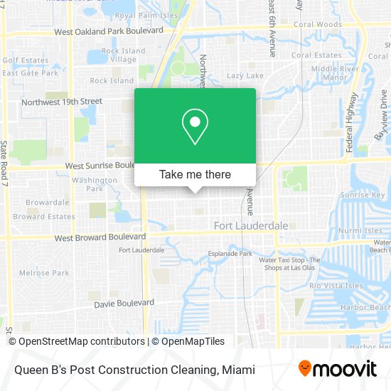 Mapa de Queen B's Post Construction Cleaning