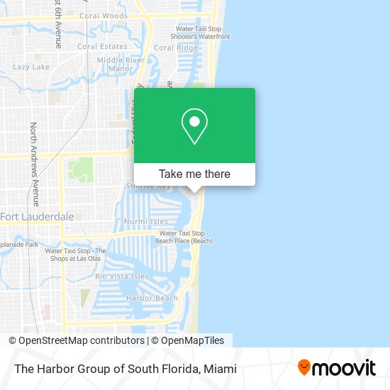 The Harbor Group of South Florida map