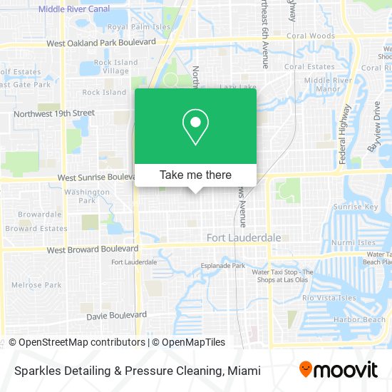 Mapa de Sparkles Detailing & Pressure Cleaning