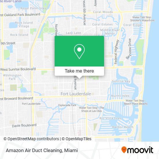 Mapa de Amazon Air Duct Cleaning