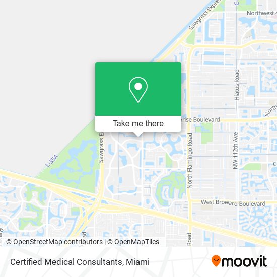 Certified Medical Consultants map