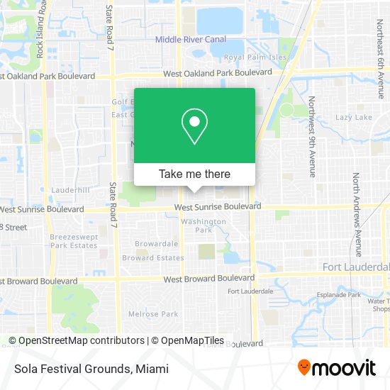 Sola Festival Grounds map