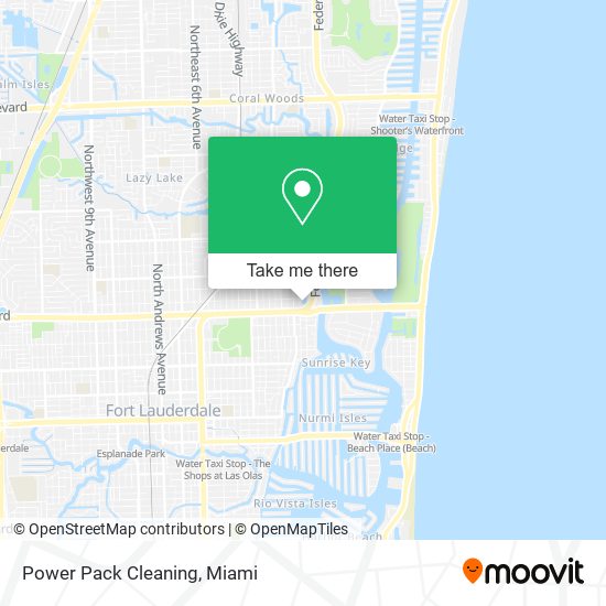 Mapa de Power Pack Cleaning