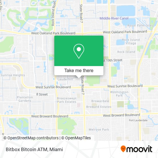 Bitbox Bitcoin ATM map