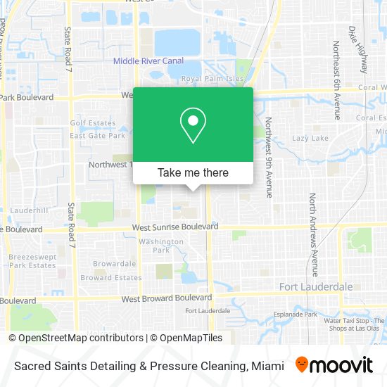 Sacred Saints Detailing & Pressure Cleaning map