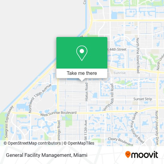 General Facility Management map