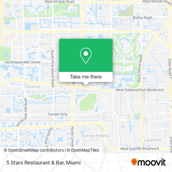 5 Stars Restaurant & Bar map