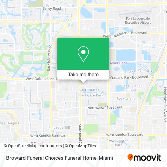 Broward Funeral Choices Funeral Home map