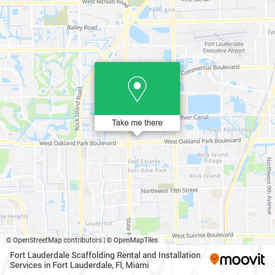 Fort Lauderdale Scaffolding Rental and Installation Services in Fort Lauderdale, Fl map