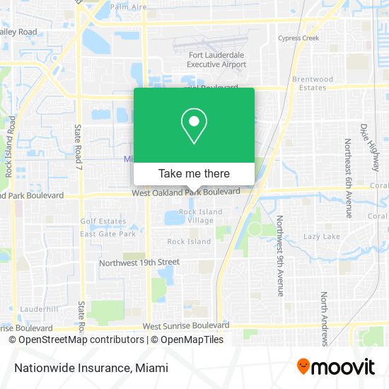 Nationwide Insurance map