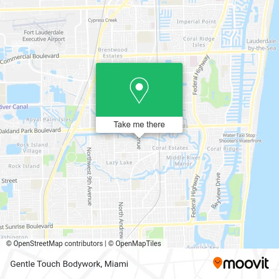 Gentle Touch Bodywork map