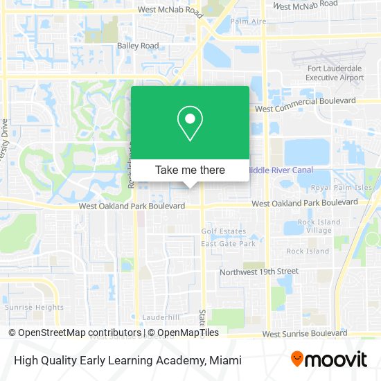 High Quality Early Learning Academy map