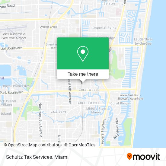 Schultz Tax Services map