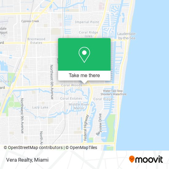 Vera Realty map