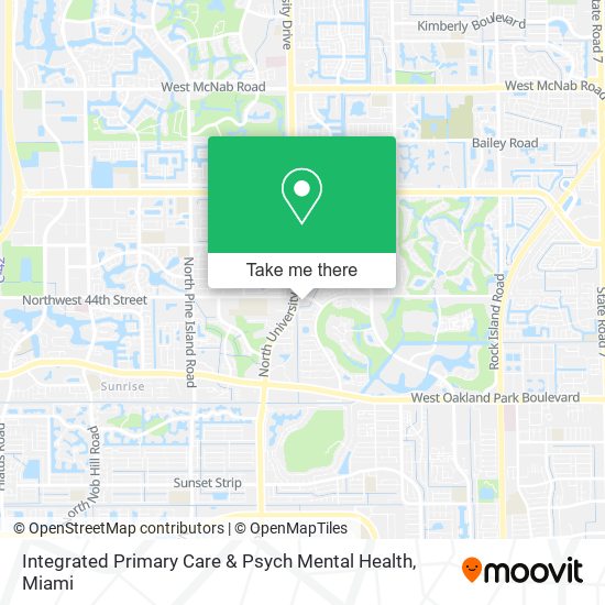 Mapa de Integrated Primary Care & Psych Mental Health