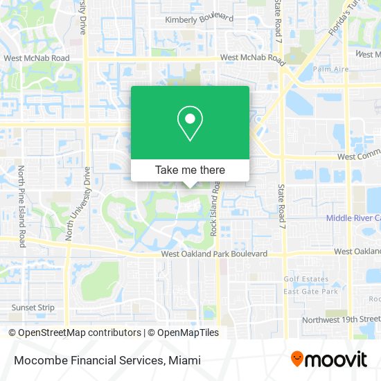 Mapa de Mocombe Financial Services