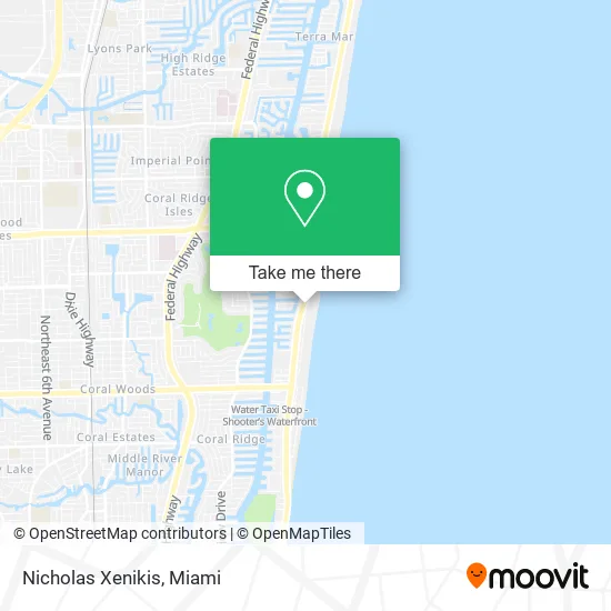 Nicholas Xenikis map