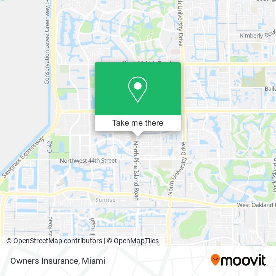 Owners Insurance map
