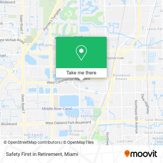 Safety First in Retirement map