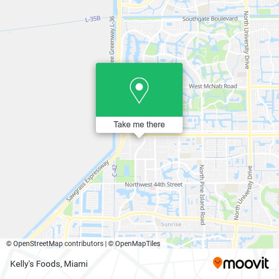 Kelly's Foods map