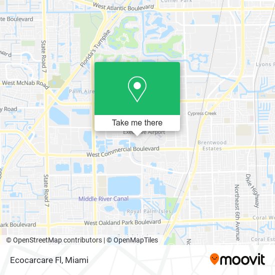 Ecocarcare Fl map