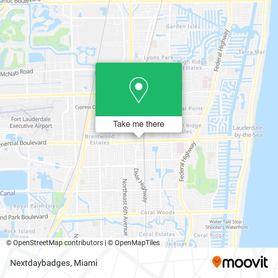 Nextdaybadges map