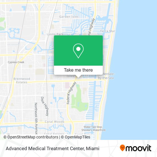 Advanced Medical Treatment Center map