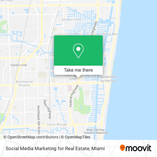 Social Media Marketing for Real Estate map