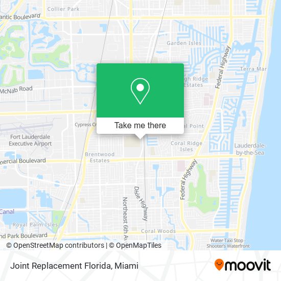 Joint Replacement Florida map